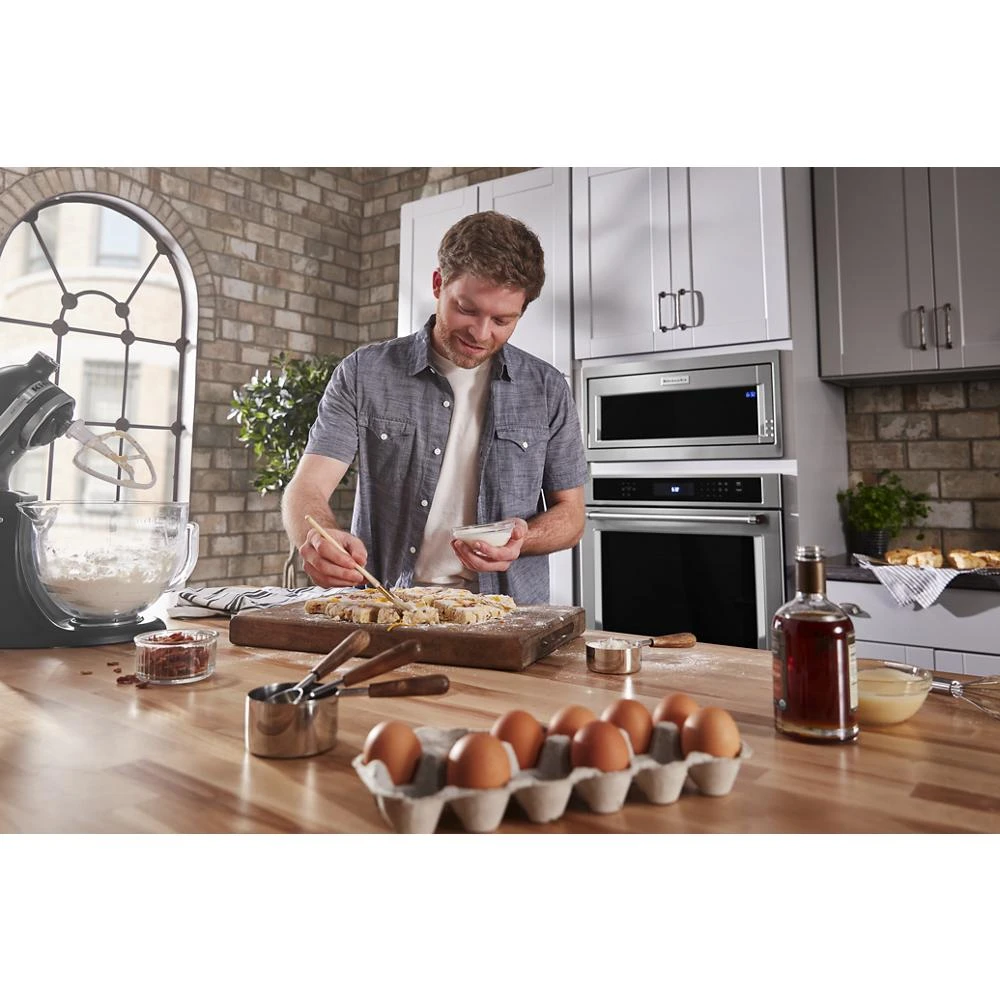 900 Watt Built-In Low Profile Microwave with Slim Trim Kit YKMBT5011KS
