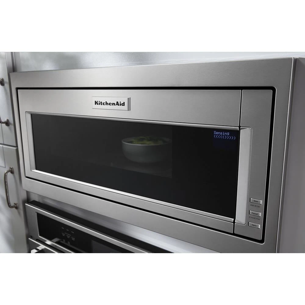 900 Watt Built-In Low Profile Microwave with Slim Trim Kit YKMBT5011KS