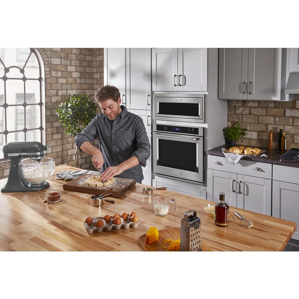 900 Watt Built-In Low Profile Microwave with Slim Trim Kit YKMBT5011KS