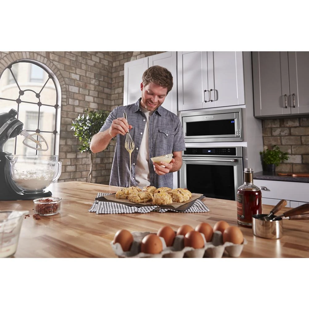 900 Watt Built-In Low Profile Microwave with Slim Trim Kit YKMBT5011KS