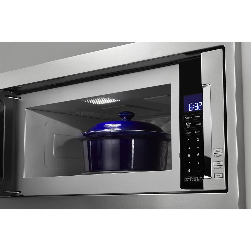 900 Watt Built-In Low Profile Microwave with Slim Trim Kit YKMBT5011KS