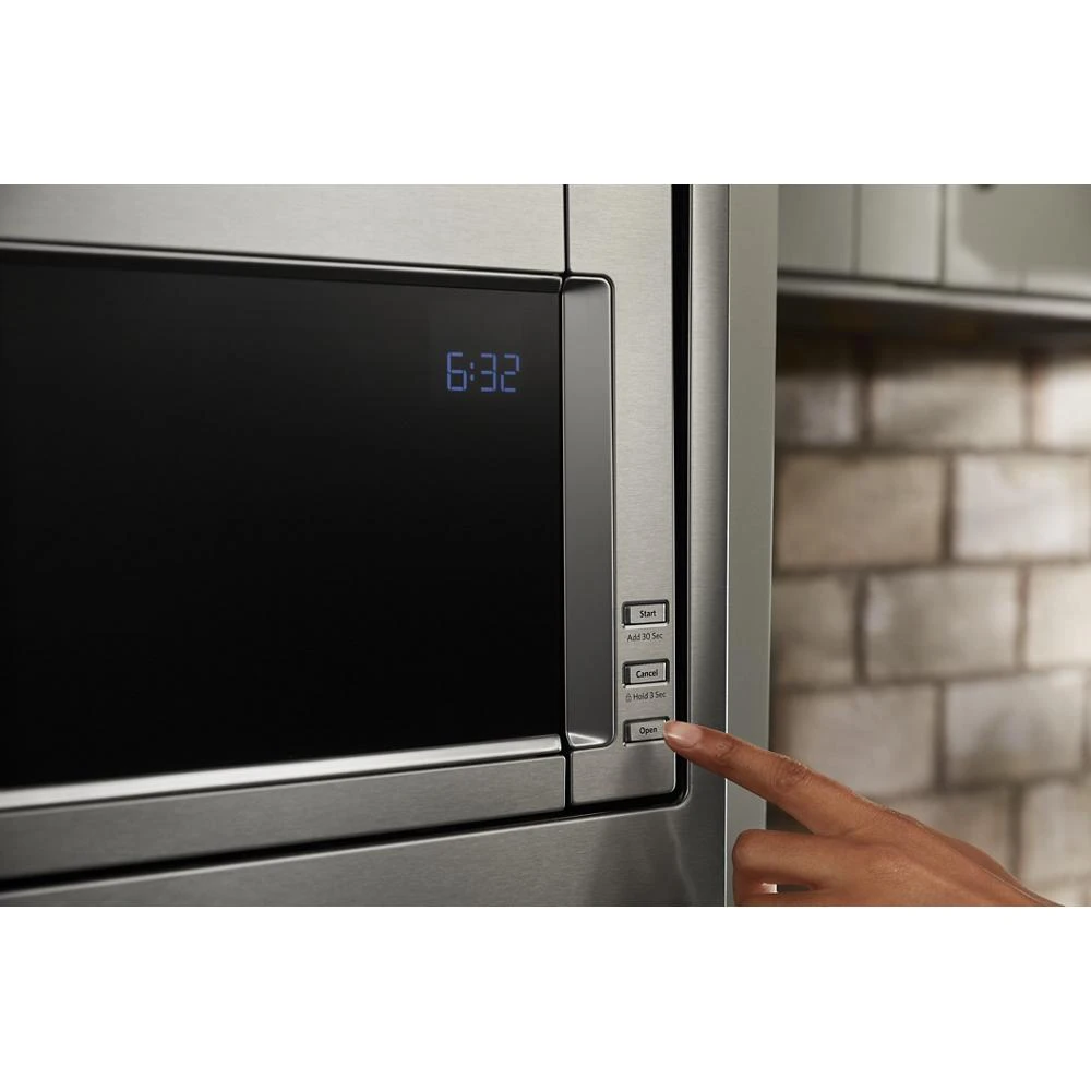 900 Watt Built-In Low Profile Microwave with Slim Trim Kit YKMBT5011KS