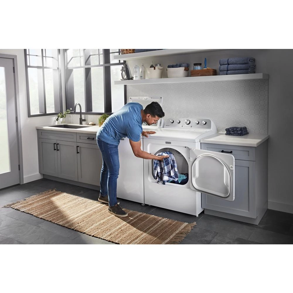 Top Load Electric Dryer with Steam-Enhanced Cycles - 7.0 cu. ft. YMED5430MW