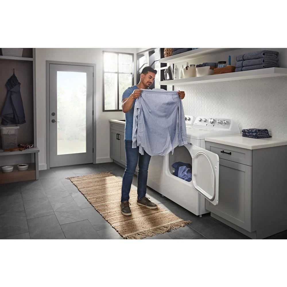 Top Load Electric Dryer with Steam-Enhanced Cycles - 7.0 cu. ft. YMED5430MW
