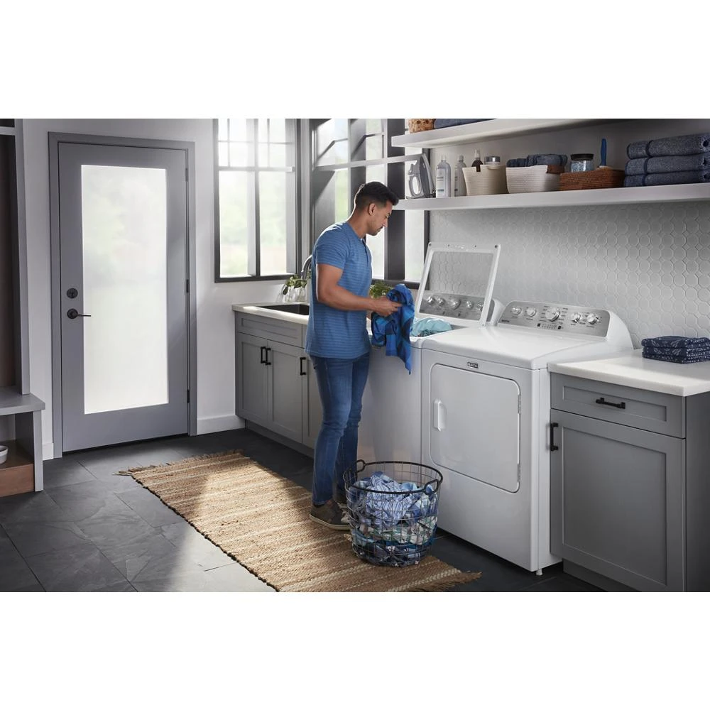 Top Load Electric Dryer with Steam-Enhanced Cycles - 7.0 cu. ft. YMED5430MW