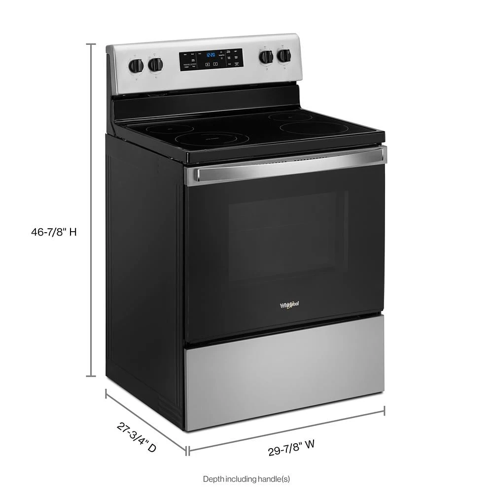 5.3 cu. ft. Electric Range with Frozen Bake™ Technology YWFE515S0JS