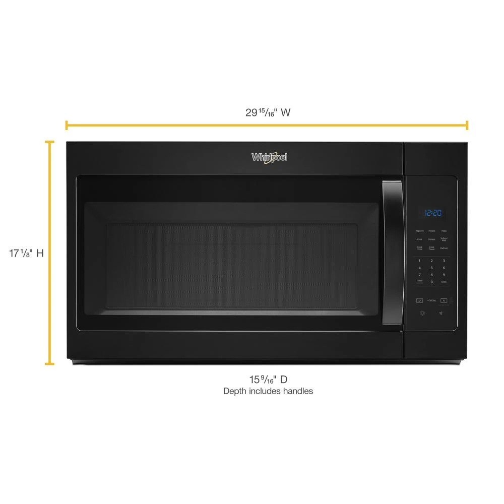 1.7 cu. ft. Microwave Hood Combination with Electronic Touch Controls YWMH31017HB
