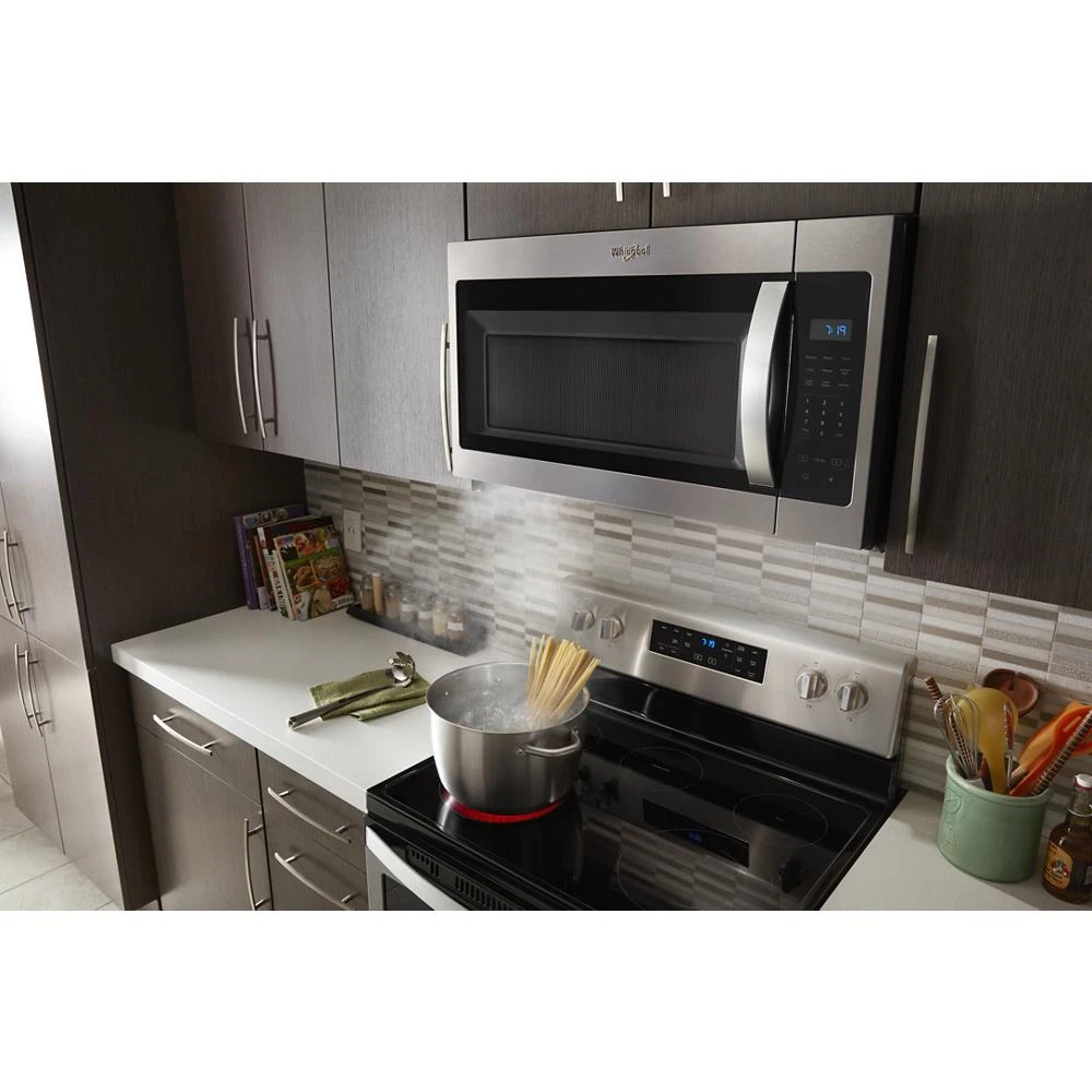 1.7 cu. ft. Microwave Hood Combination with Electronic Touch Controls YWMH31017HS