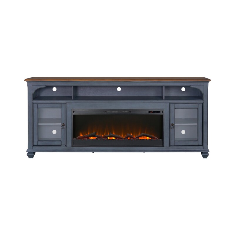 Americana 86" L/w Fireplace Console ZAMR1986