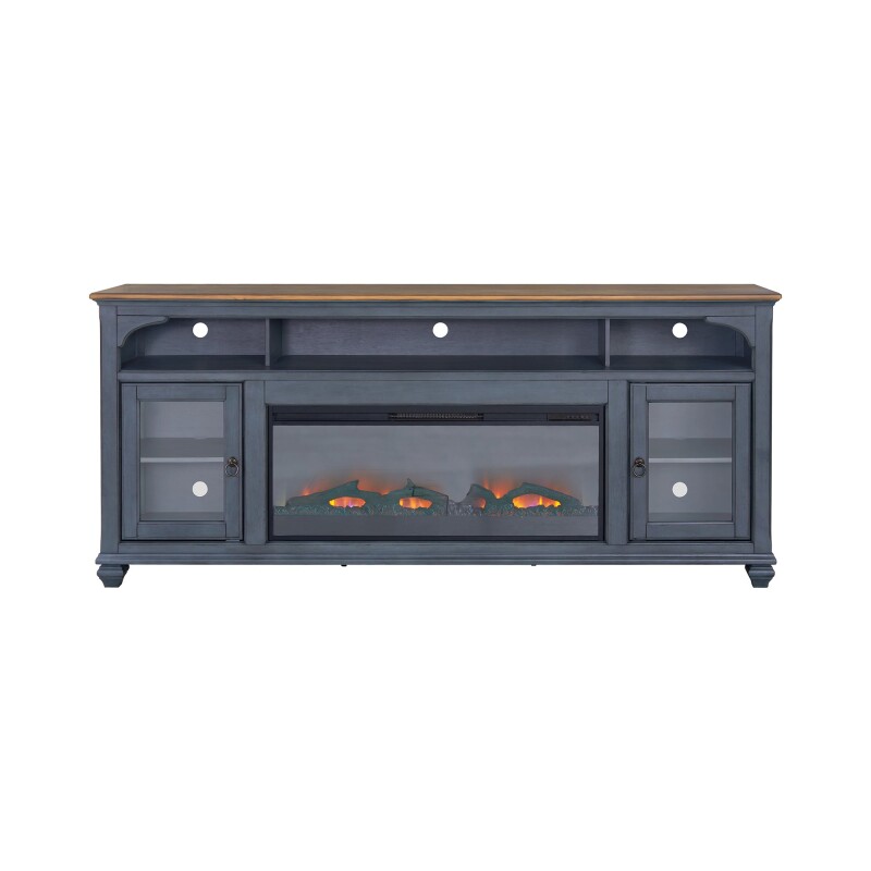 Americana 86" L/w Fireplace Console ZAMR1986