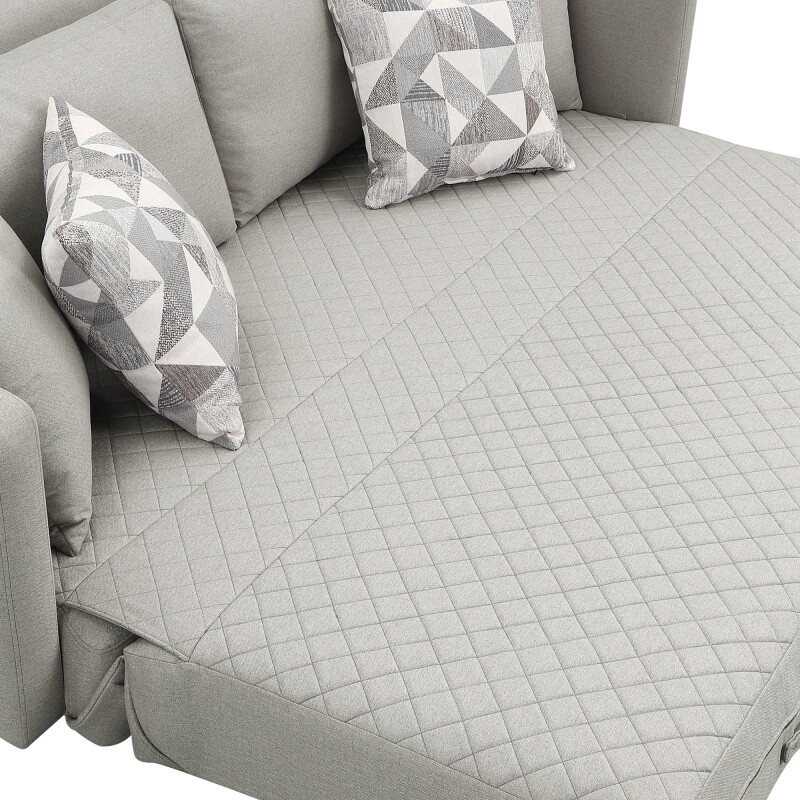 Bishop Grey Convertible Sofa ZBIS0300S