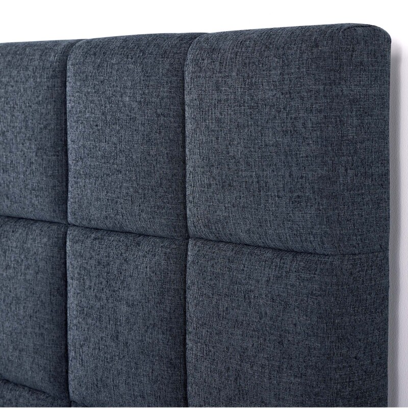 Squares Bridger Qn Bed- End Denim ZBRD7000QN