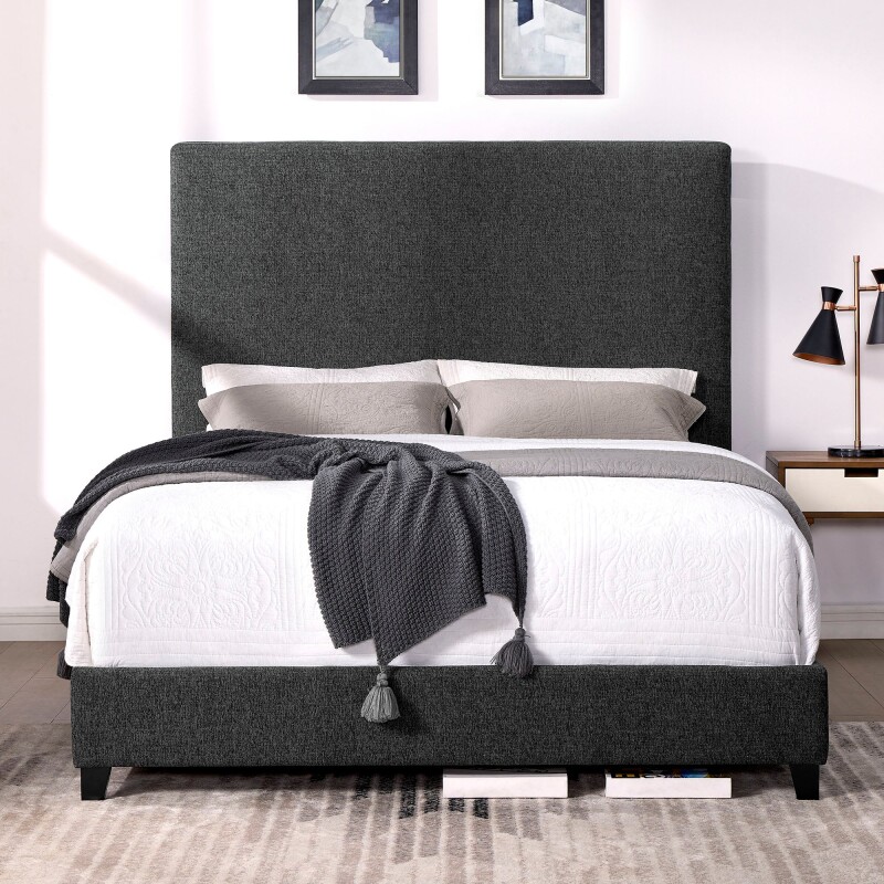 Panel Bridger Kg Bed - Granite ZBRD7001KG