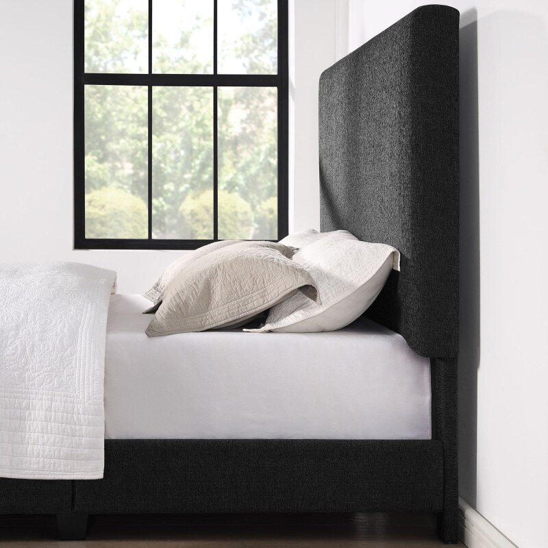Panel Bridger Kg Bed - Granite ZBRD7001KG