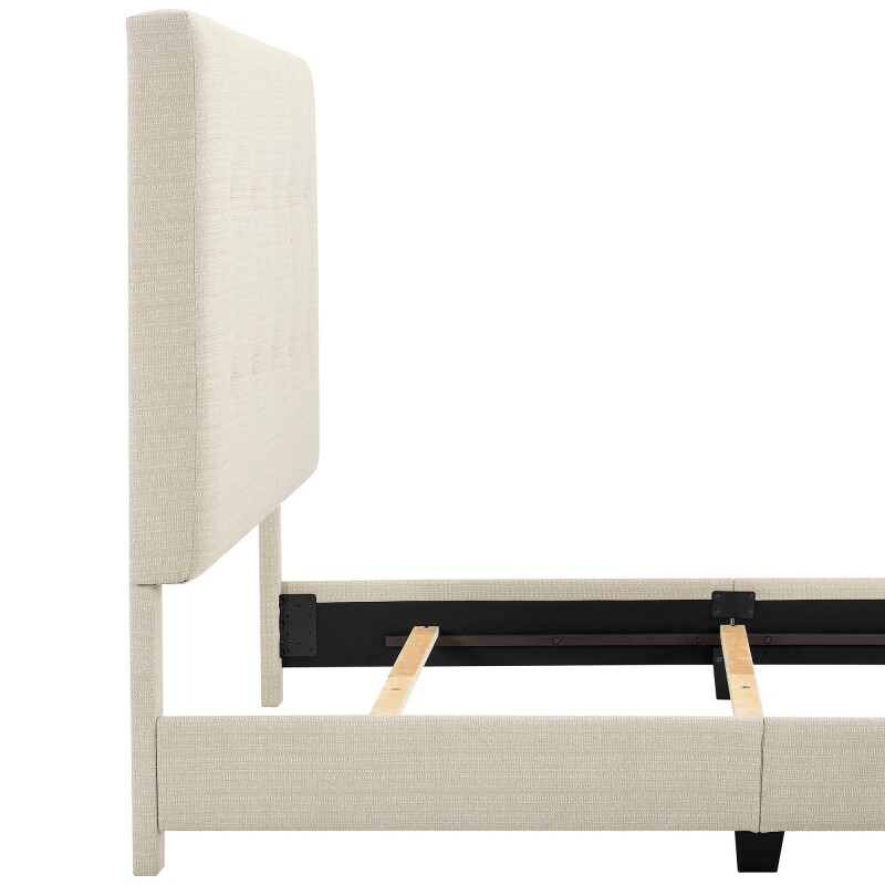 Biscuit Bridger King Bed - Dynasty ZBRD7002KG