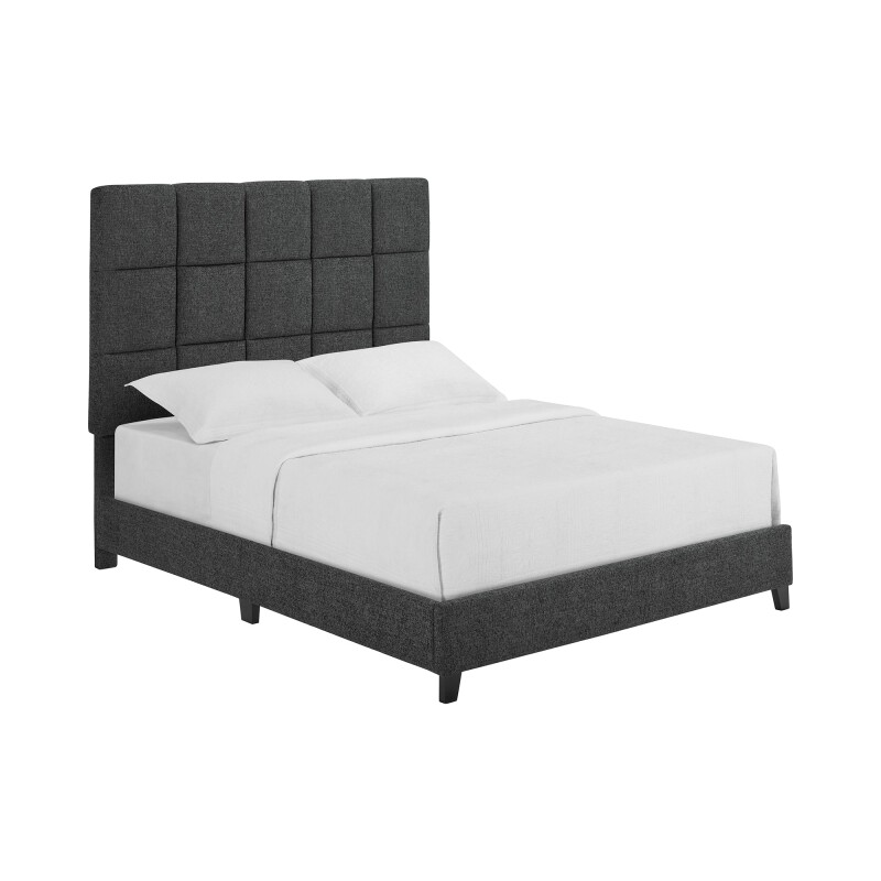 Square Bridger Kg Bed- End Granite ZBRD7007KG
