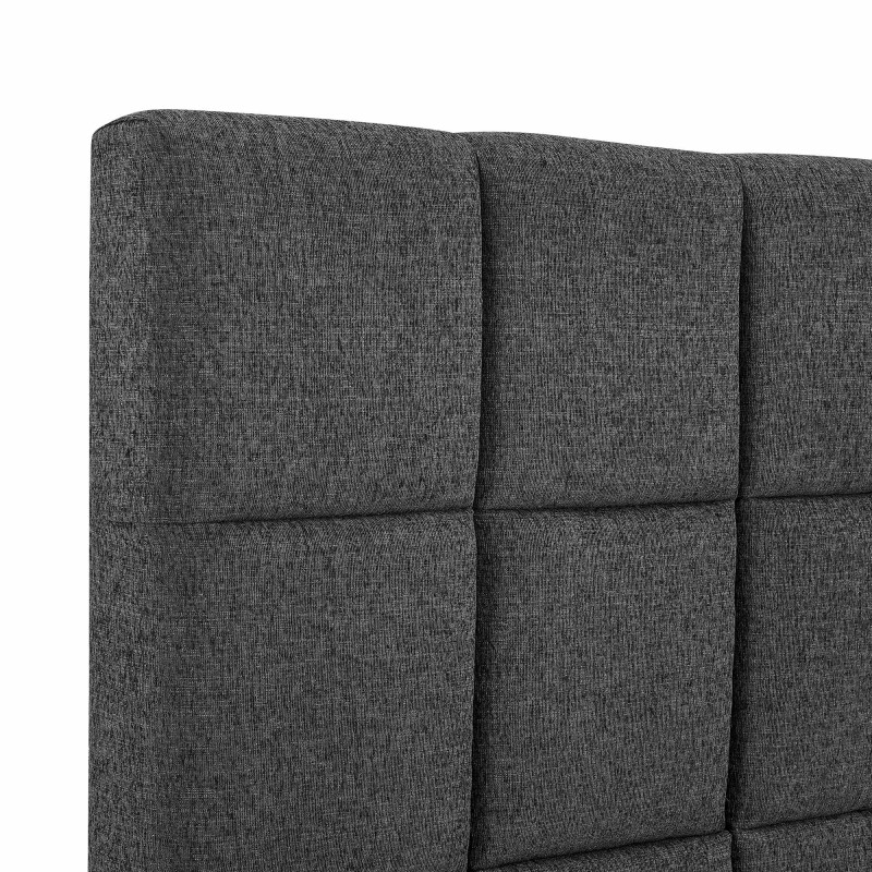 Square Bridger Kg Bed- End Granite ZBRD7007KG