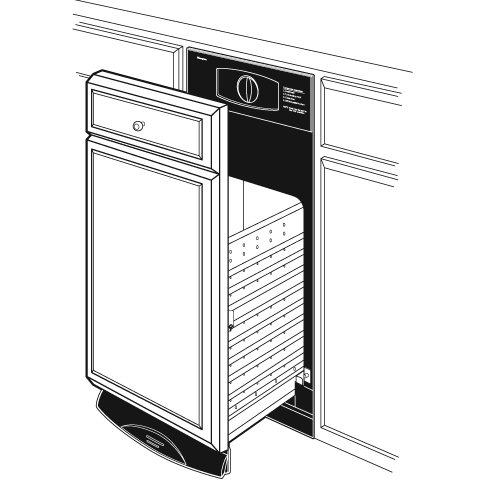 15" Built-In Compactor view 3