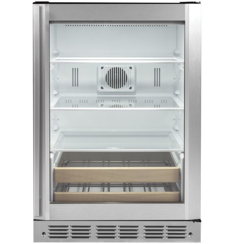 Monogram 24" Stainless Steel Beverage Center ZDBR240NBS