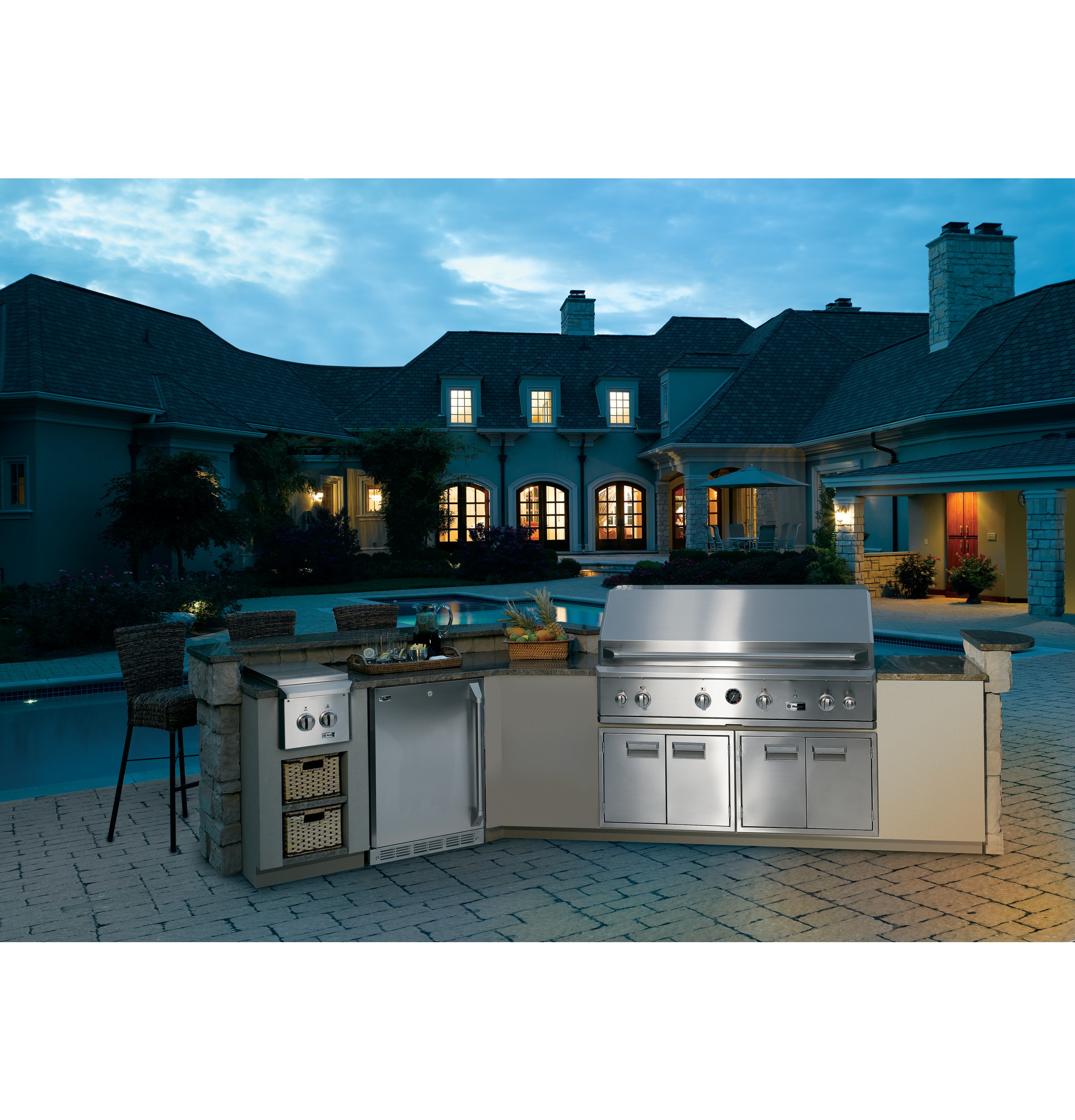 GE Monogram® Outdoor/Indoor Refrigerator Module ZDOD240PLSS, product image 6 of 12