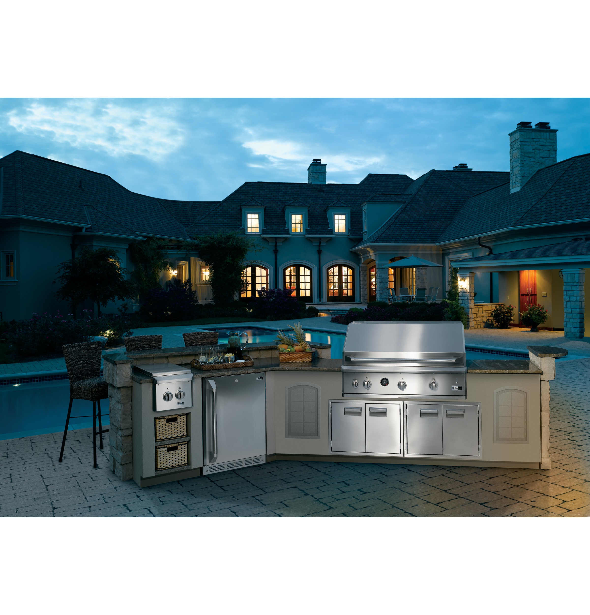 GE Monogram® Outdoor/Indoor Refrigerator Module ZDOD240PSS, product image 7 of 8