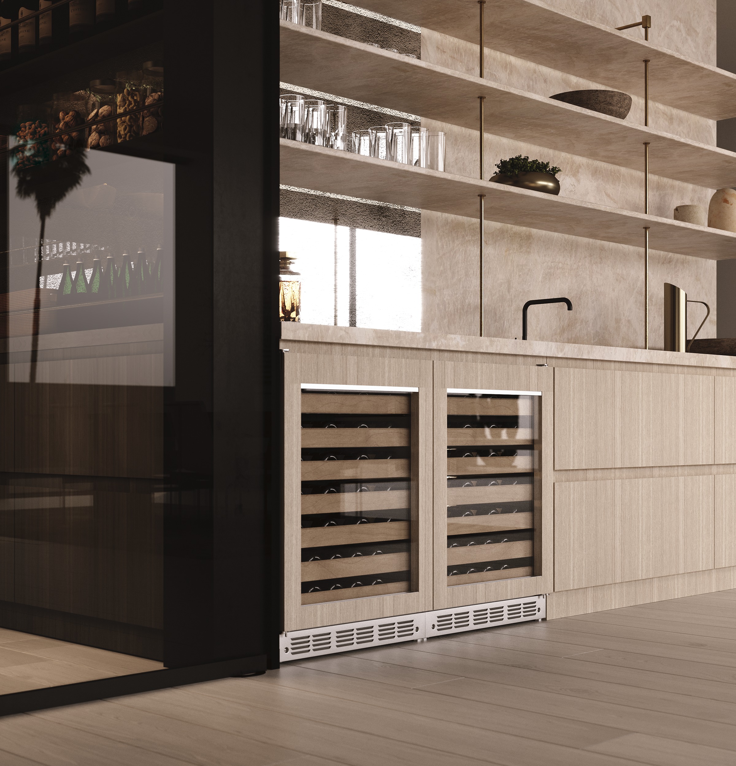 Monogram 24" Panel-Ready Wine Reserve ZDWI240HII
