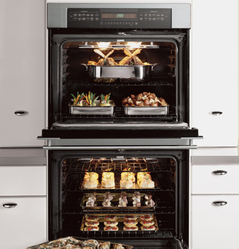 Monogram GE  27" Built-In Electronic Convection Double Oven Stainless Steel ZEK958SFSS Picture 1