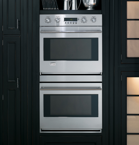 GE Monogram® 30" Built-In Electronic Convection Double Wall Oven view 2