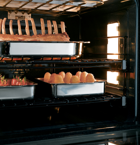 GE Monogram® 30" Built-In Electronic Convection Double Wall Oven view 5