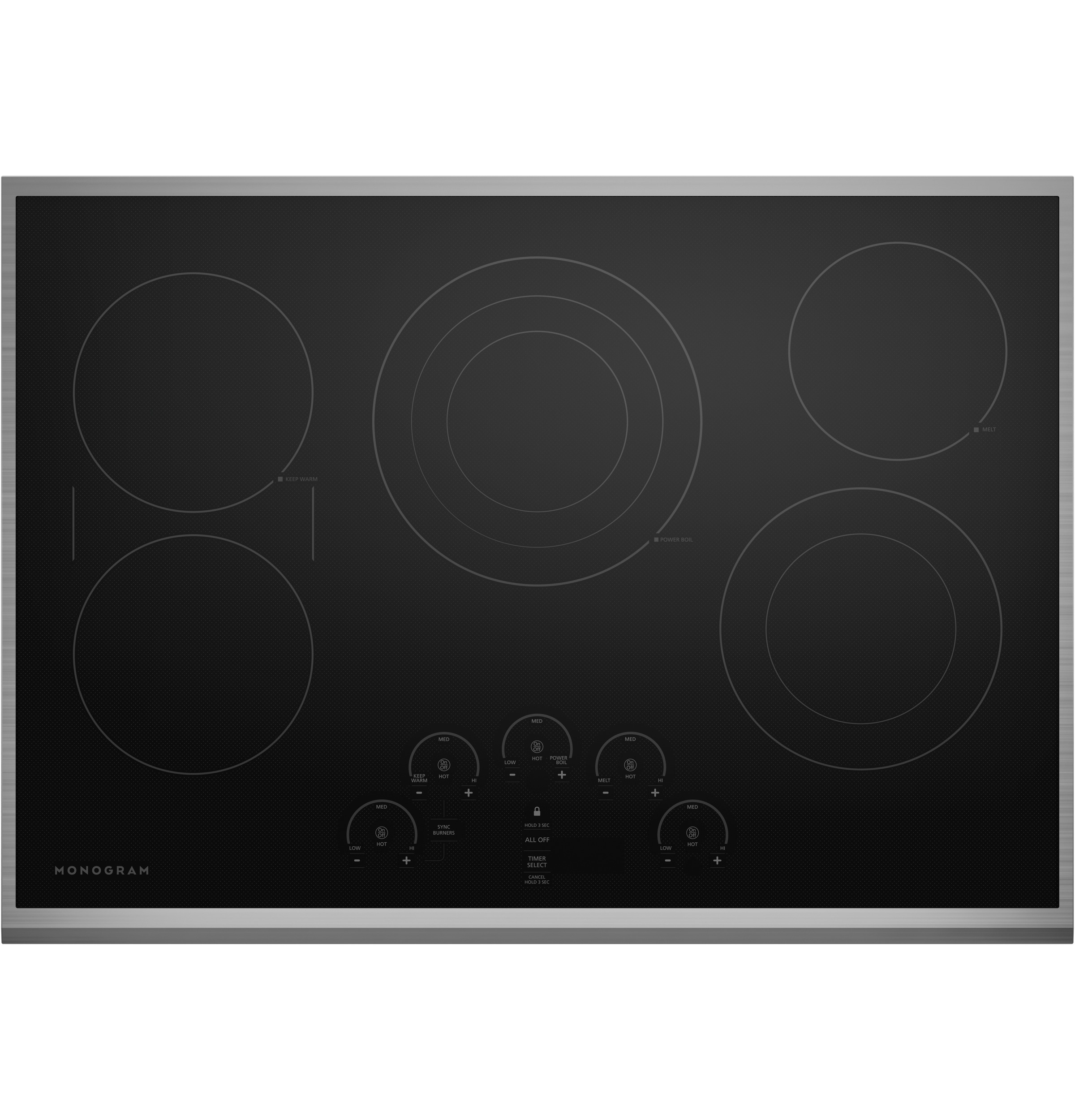 30" Touch Control Electric Cooktop ZEU30RSJSS