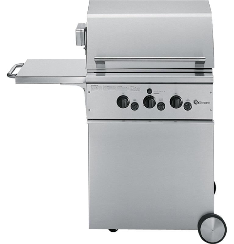 GE 27" Outdoor Cooking Center with 2 Grill Burners and Rack (Natural Gas) ZGG27N20CSS