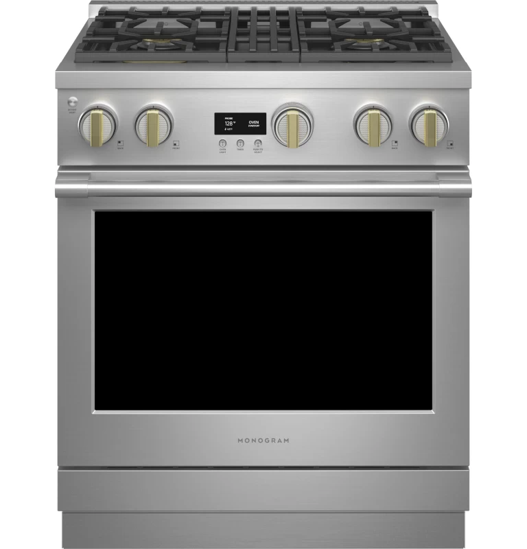 Monogram 30" All Gas Professional Range with 4 Burners (Natural Gas) Stainless Steel ZGP304NTSS Picture 1