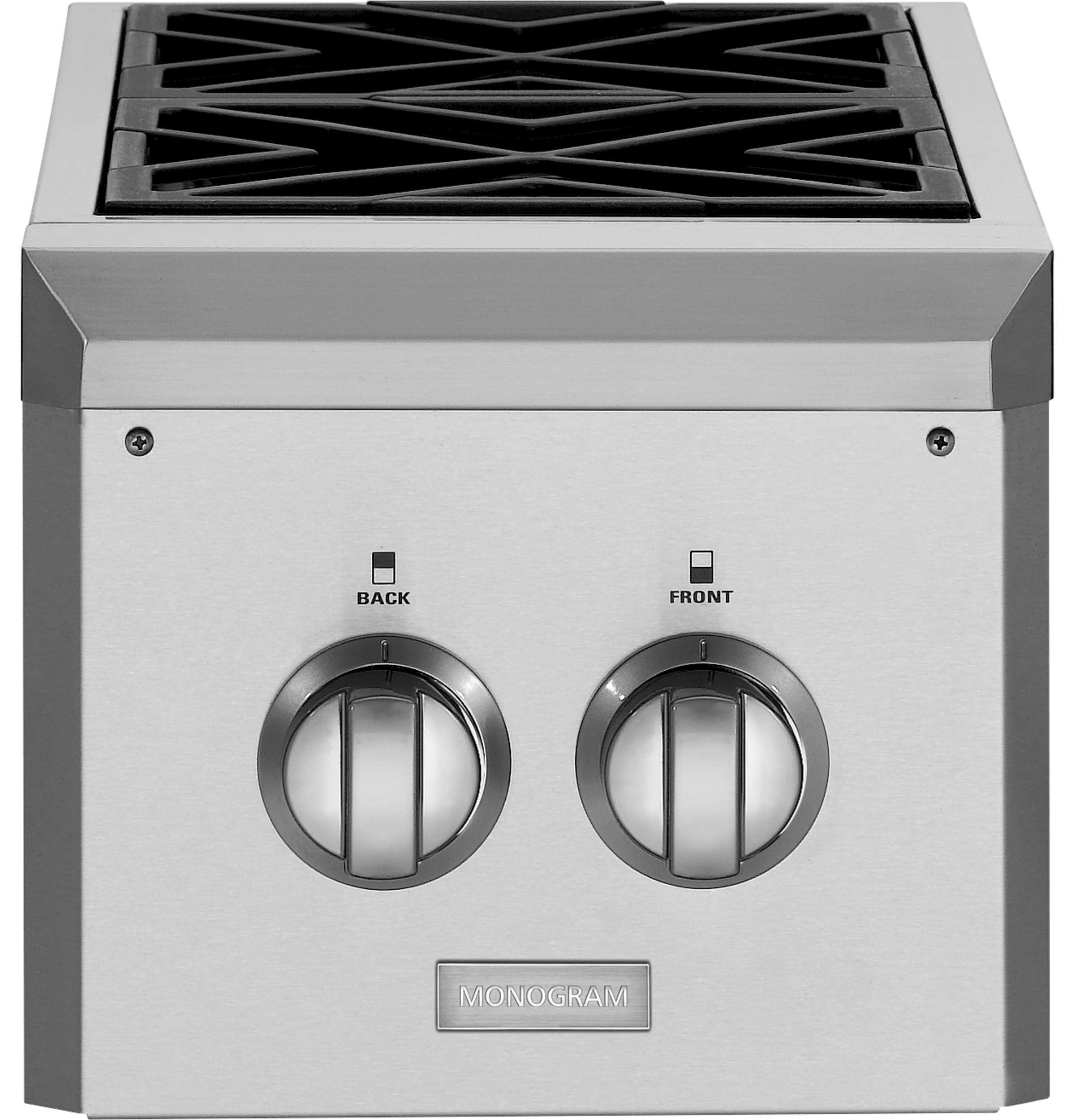 Monogram® Dual Burner Outdoor Cooktop (Natural Gas) ZGU122NPSS