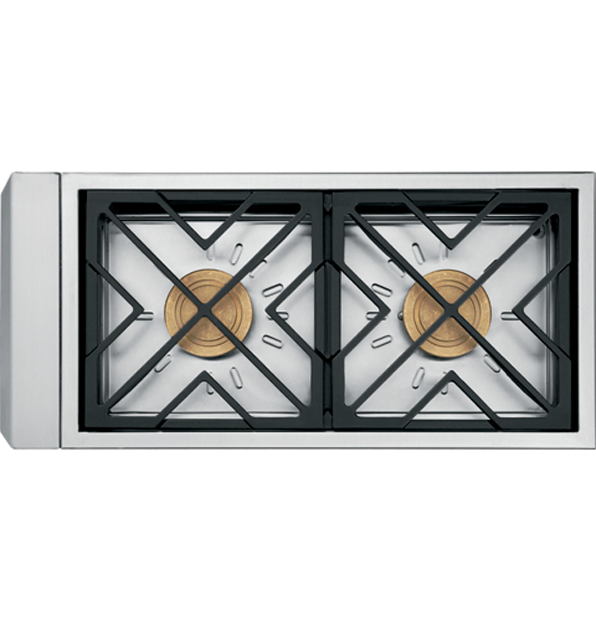 Monogram® Dual Burner Outdoor Cooktop (Natural Gas) ZGU122NPSS, product image 3 of 8