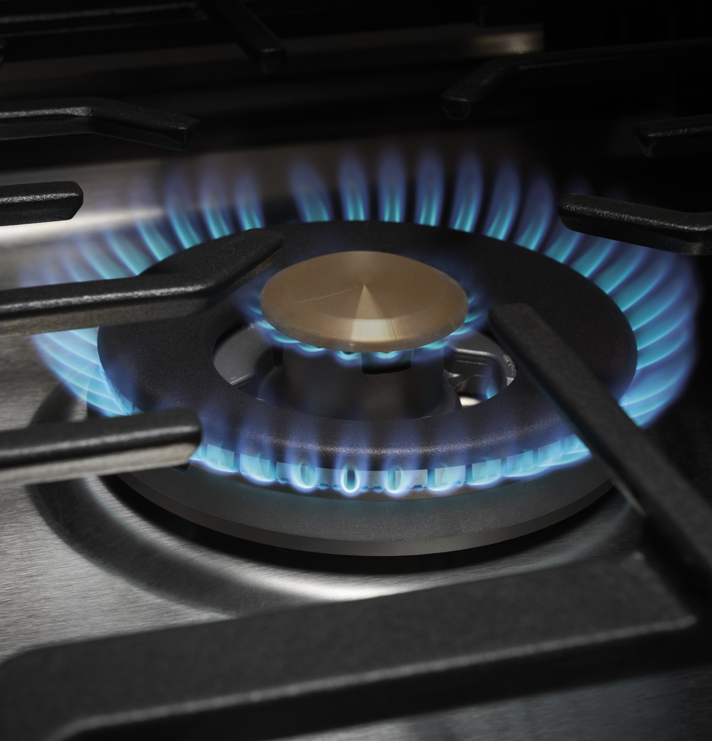 Monogram 30" Deep-Recessed Gas Cooktop ZGU30RSLSS