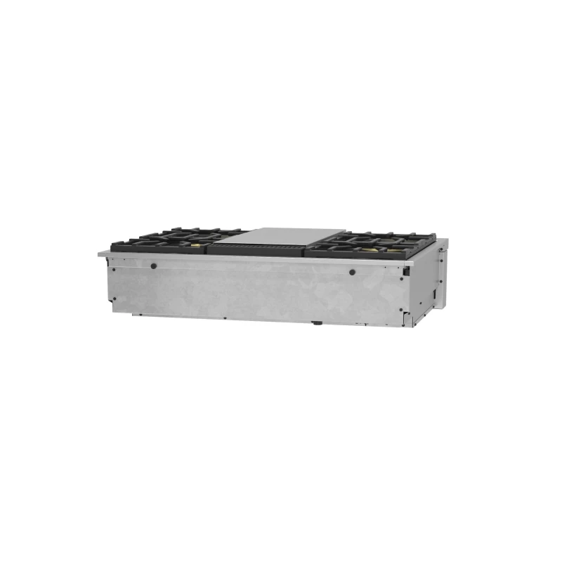 Monogram 36" Professional Gas Rangetop with 4 Burners and Griddle ZGU364NDTSS