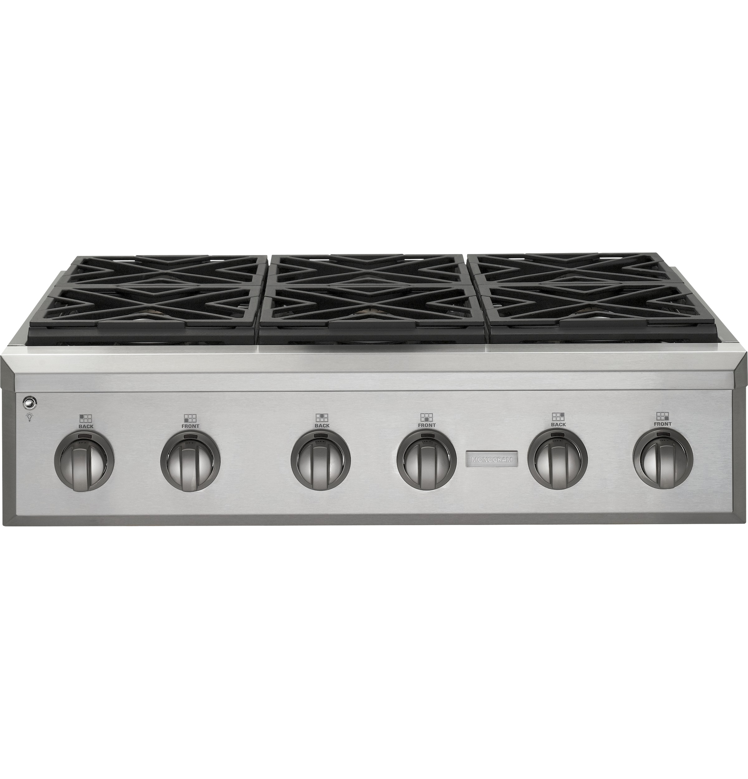 GE 36" Professional Gas Rangetop with 6 Burners (Liquid Propane) ZGU366LPSS