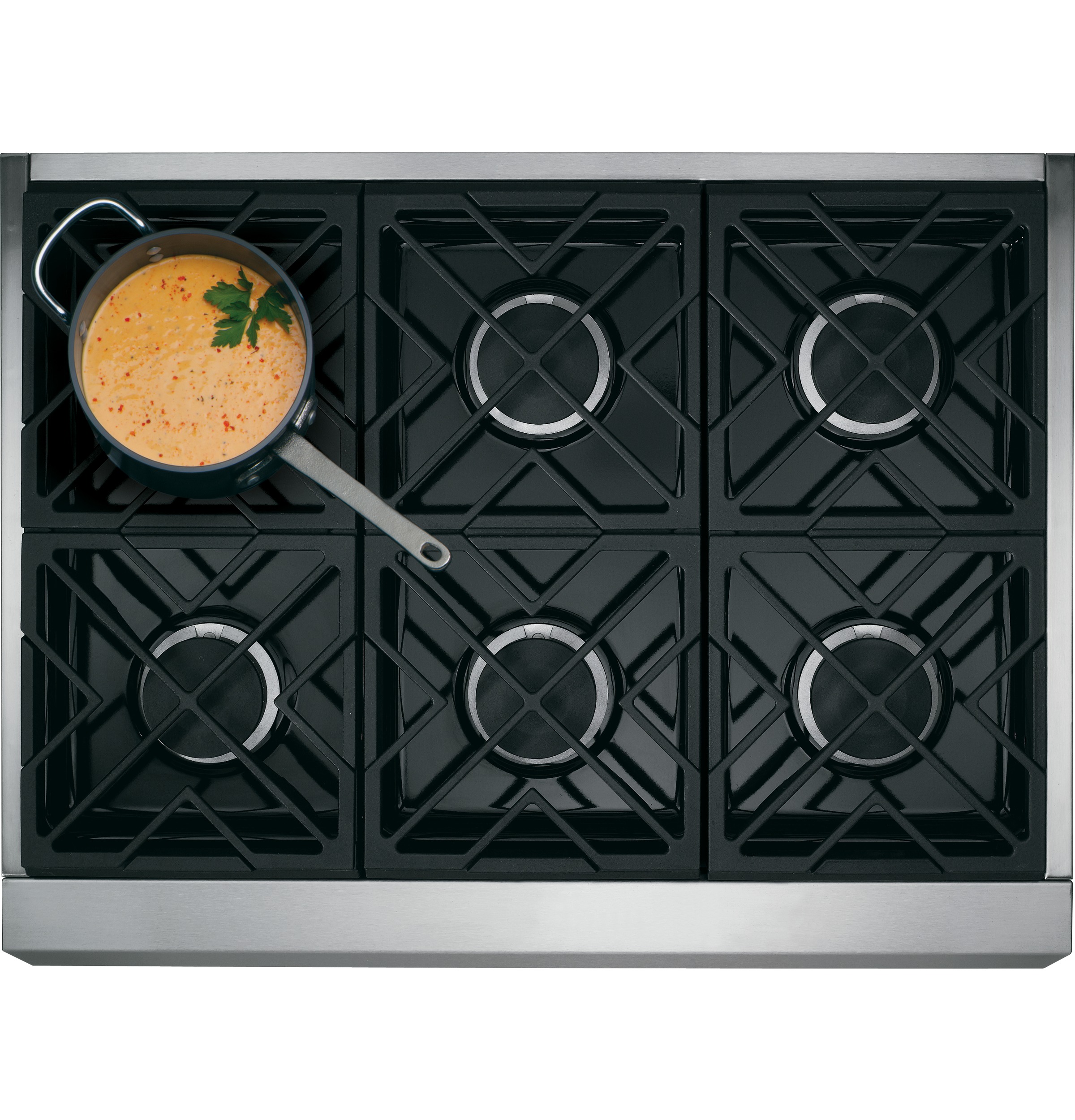 Monogram 36" Professional Gas Rangetop with 6 Burners (Natural Gas) view 2