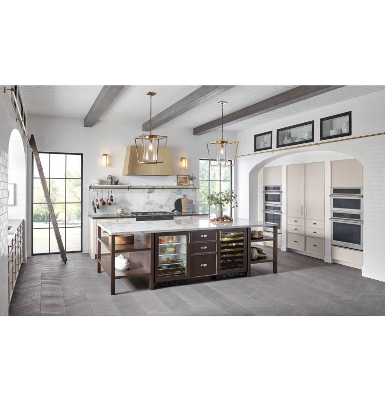 Monogram 36" Deep-Recessed Gas Cooktop ZGU36ESLSS