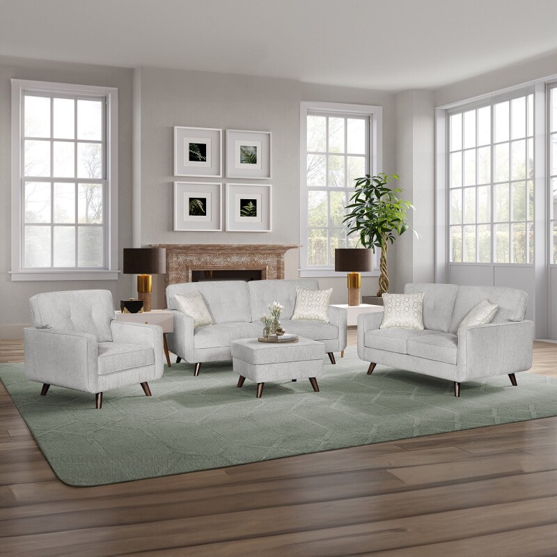 Hollywood Grey Sofa ZHLY0303