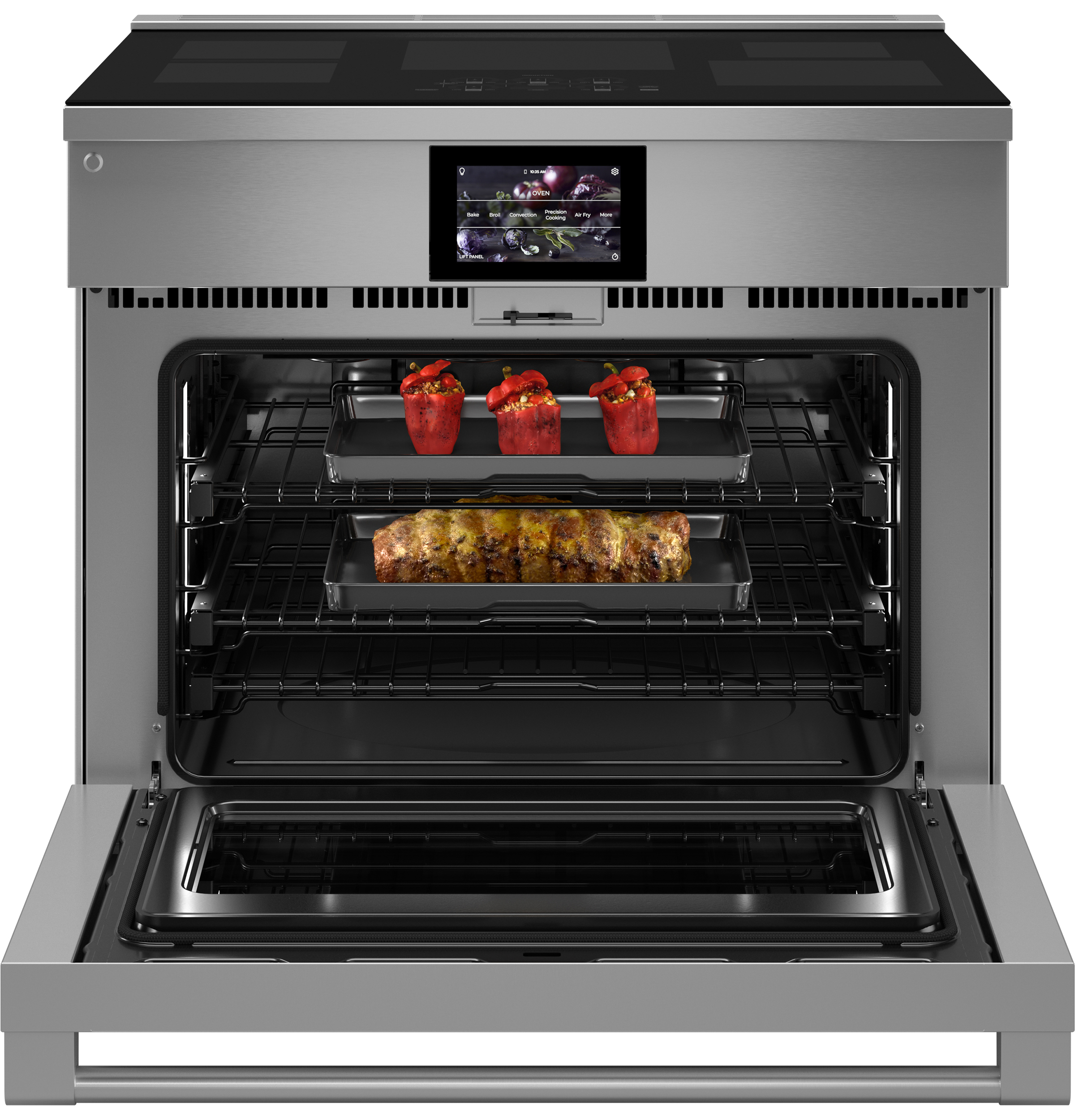 Monogram 36" Induction Professional Range with 5 elements ZHP365ETVSS