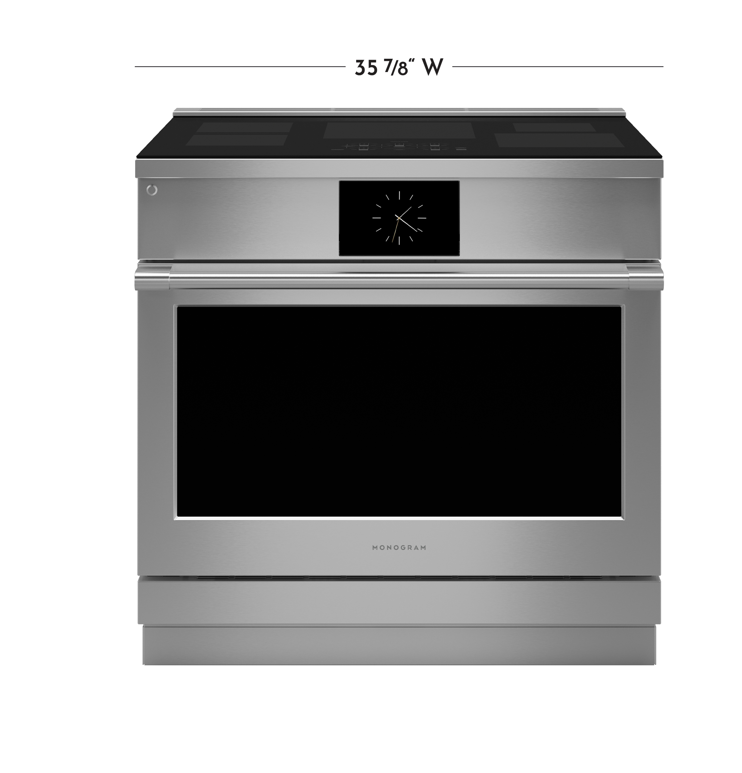 Monogram 36" Induction Professional Range with 5 elements ZHP365ETVSS