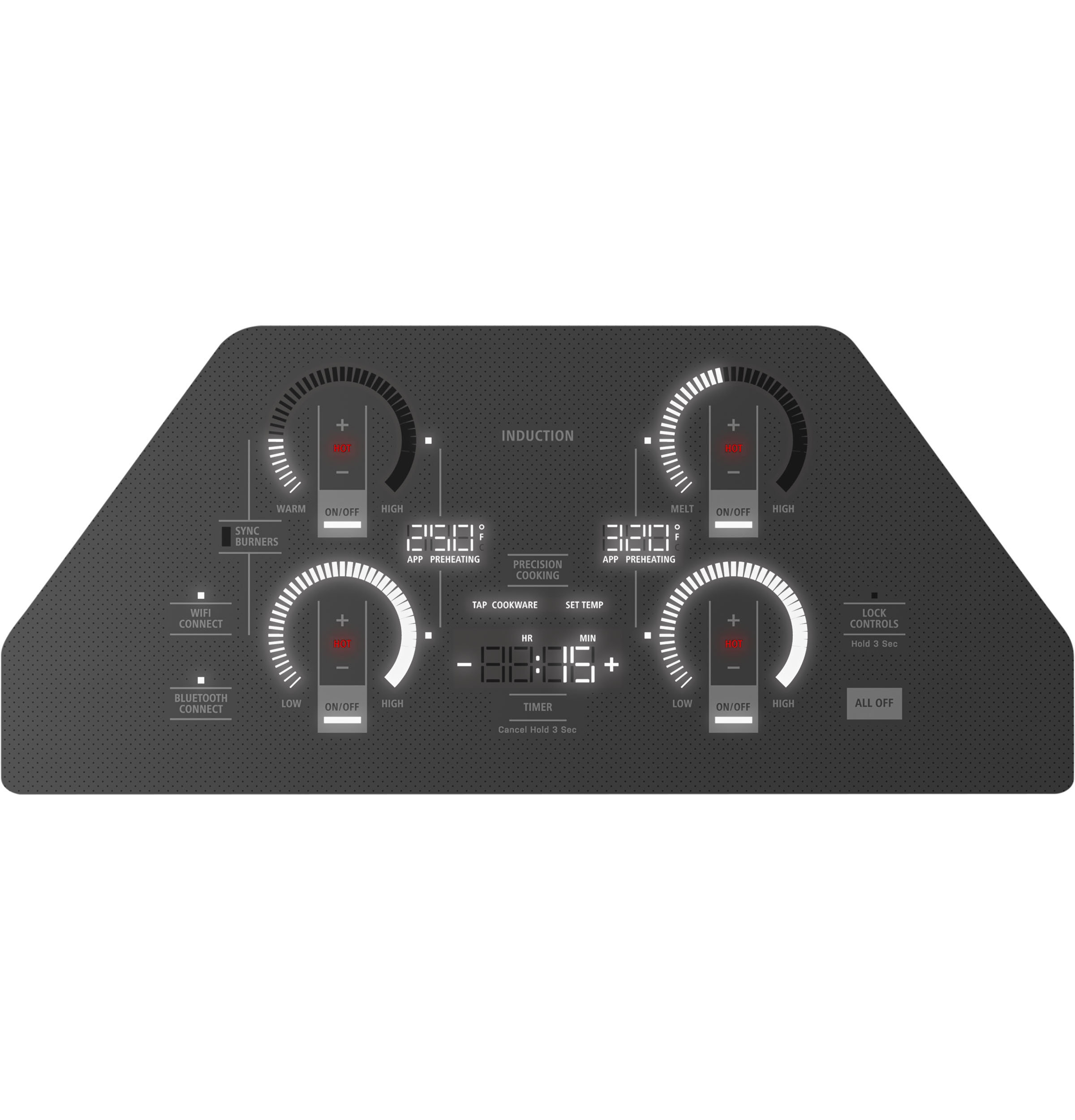Monogram ENERGY STAR® 30" Induction Cooktop ZHU30RDTBB