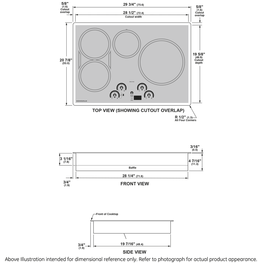 30" Induction Cooktop ZHU30RSPSS
