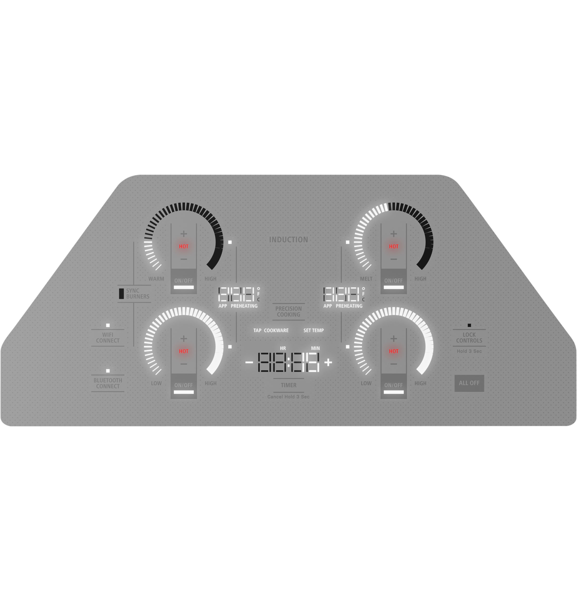 Monogram ENERGY STAR® 30" Induction Cooktop ZHU30RSTSS