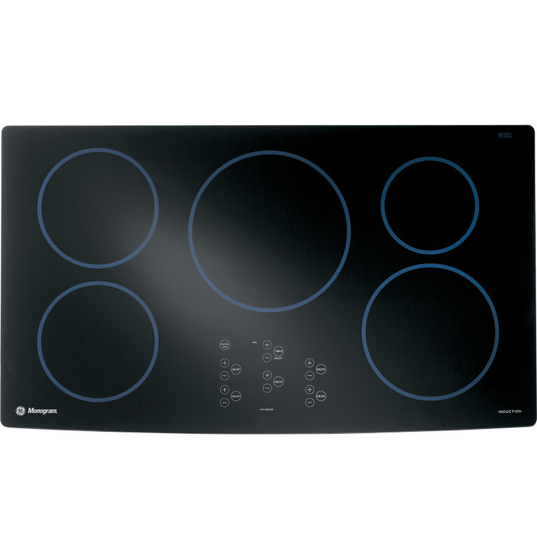 GE Monogram® 36" Induction Cooktop ZHU36RBMBB