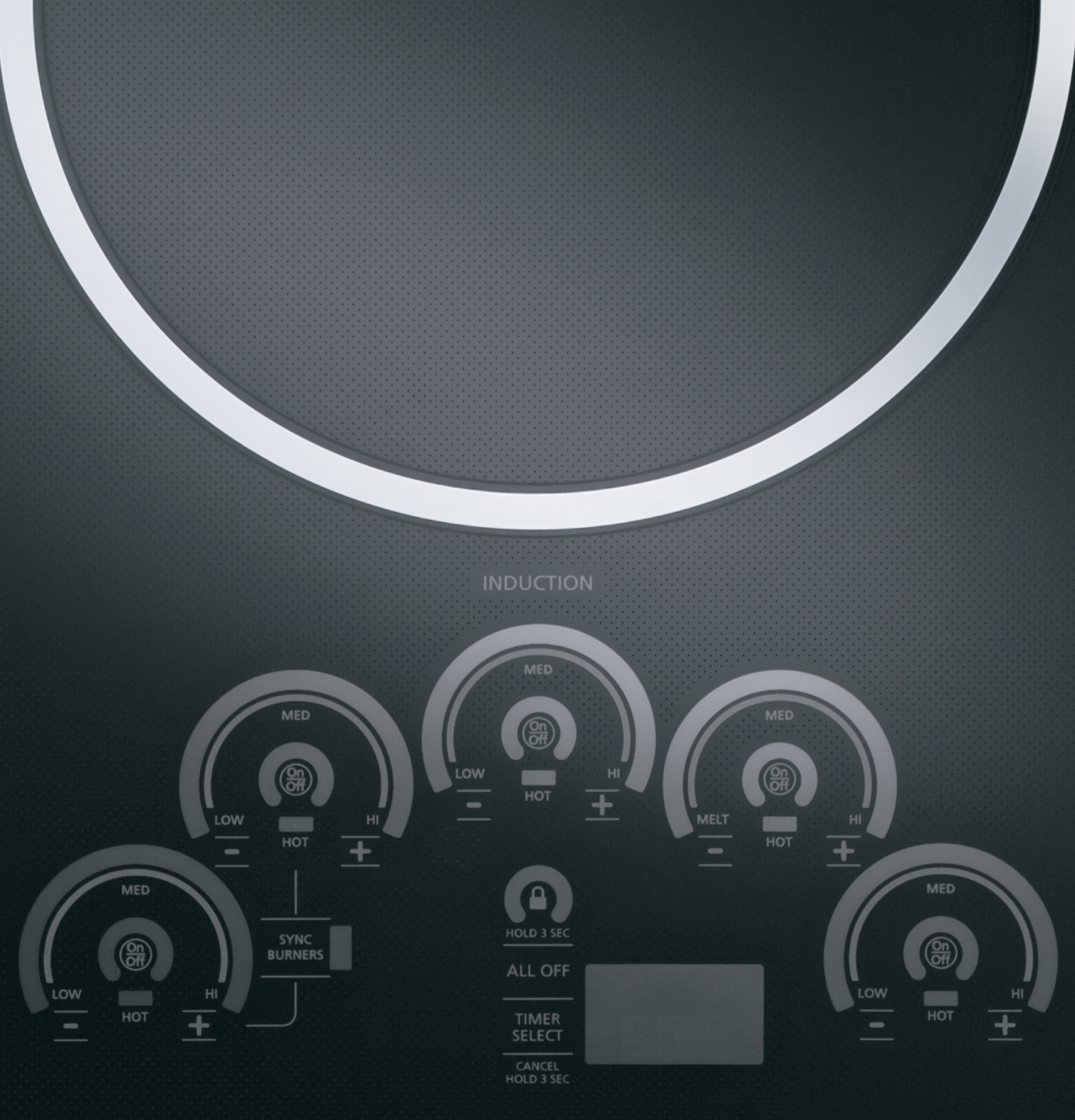 Monogram 36" Induction Cooktop ZHU36RDJBB