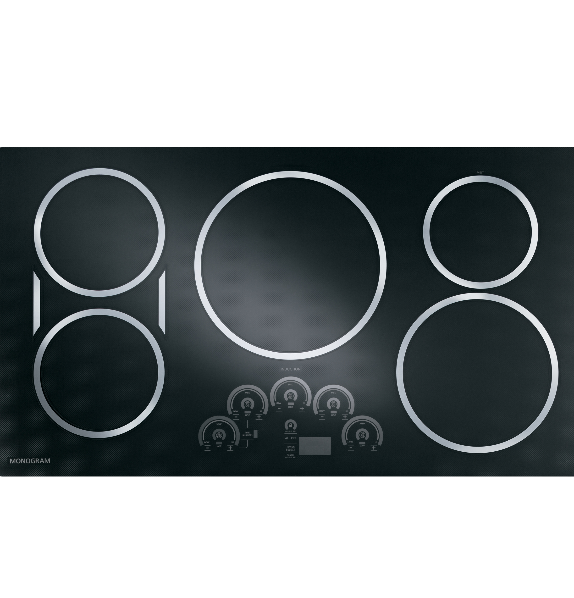 Monogram 36" Induction Cooktop ZHU36RDJBB