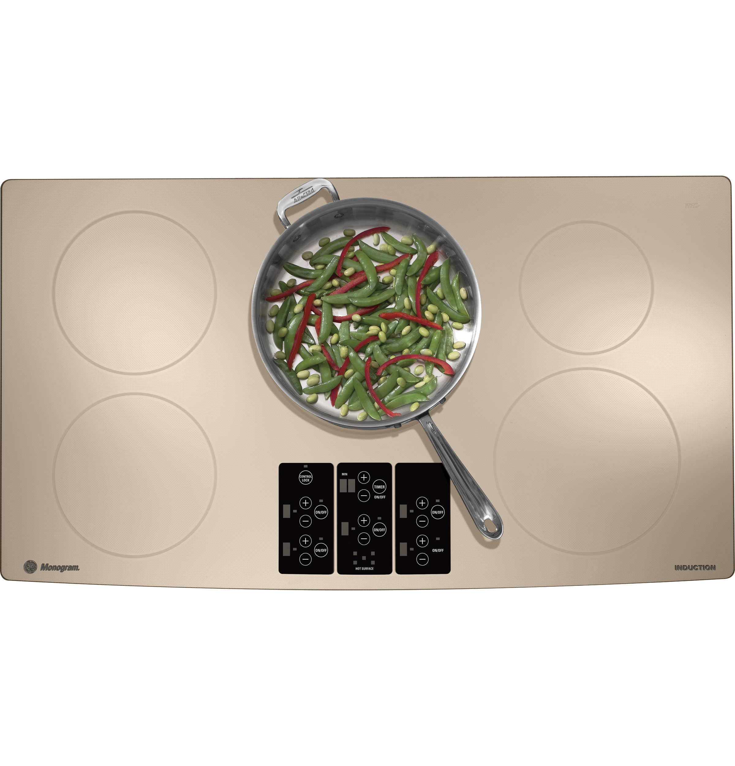 GE Monogram® 36" Induction Cooktop view 2