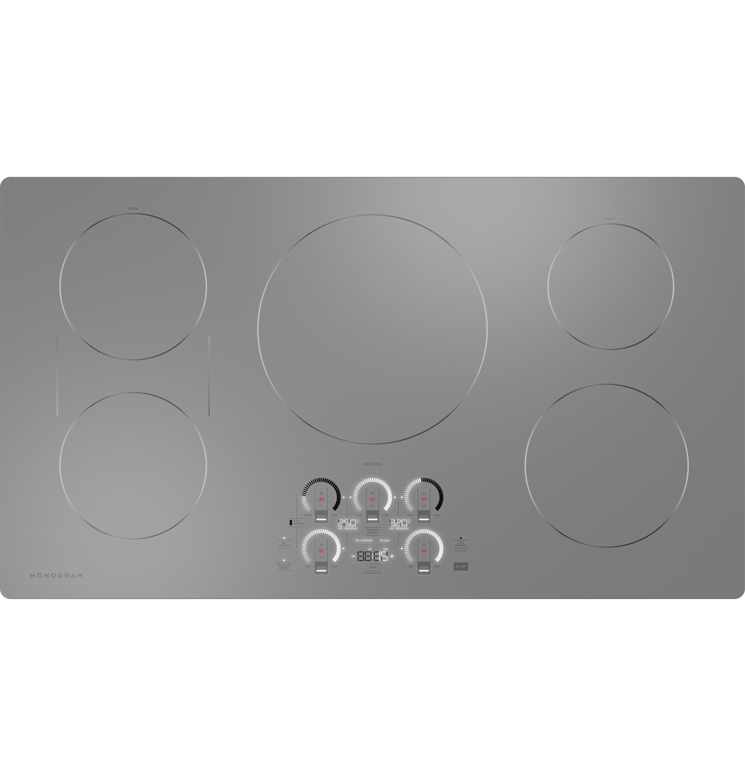 Monogram ENERGY STARĀ® 36" Induction Cooktop ZHU36RSTSS